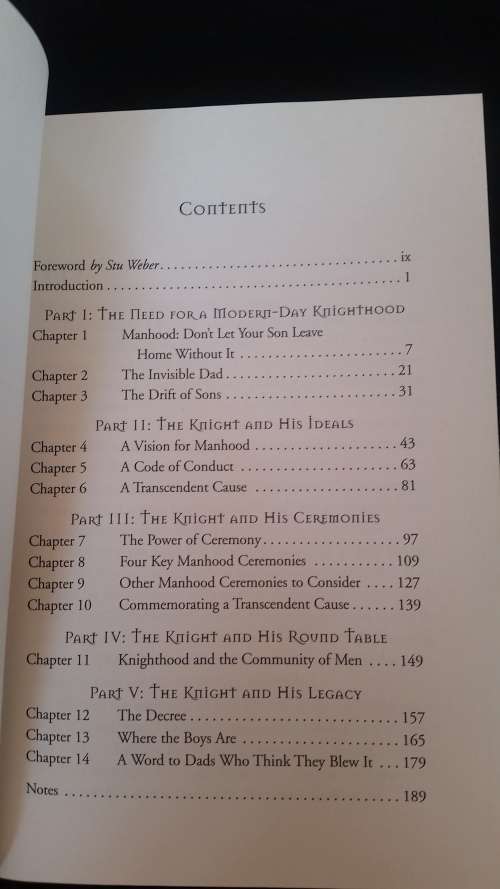 Raising a Modern Day Knight (Soft cover)